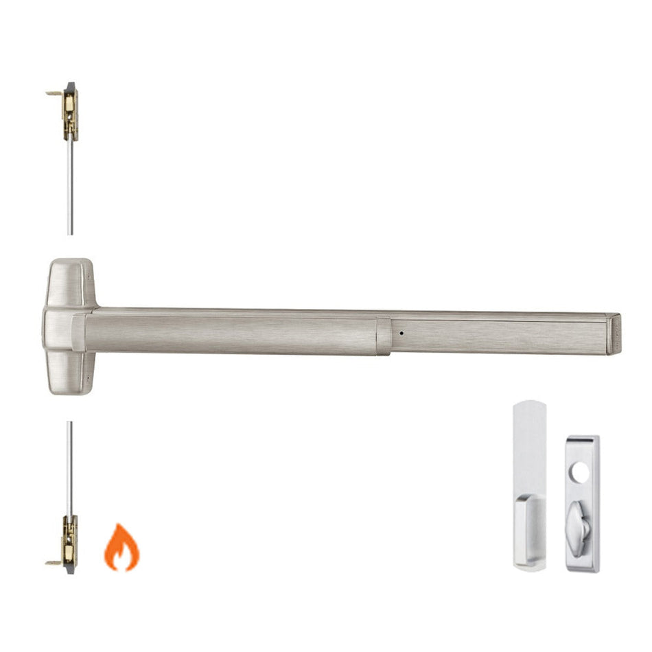 Von Duprin 9848L-KC-F/9948L-KC-F - Lever, Key Capture Concealed Vertical Rod Device - Fire Rated