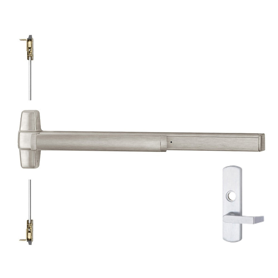 Von Duprin 9848L-BE/9948L-BE - Lever, Blank Escutcheon Concealed Vertical Rod Device