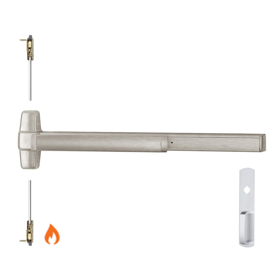 Von Duprin 9848NL-F/9948NL-F - Night Latch Concealed Vertical Rod Device - Fire Rated
