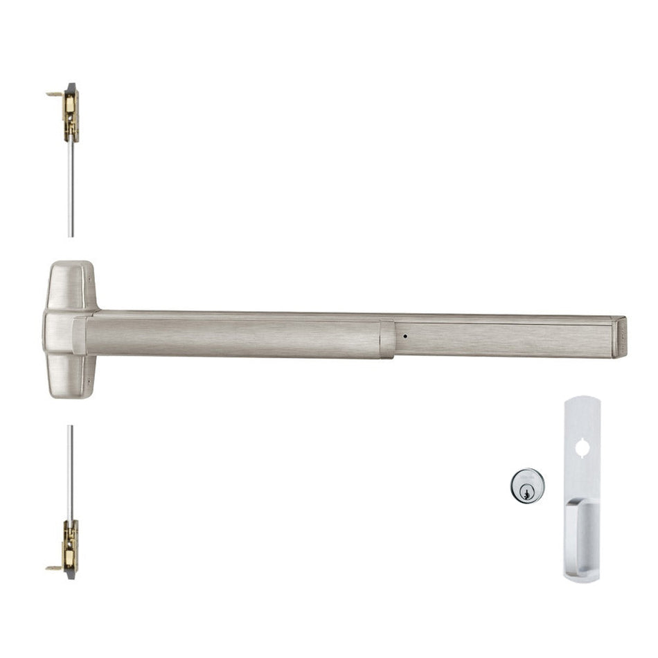 Von Duprin 9848NL-OP/9948NL-OP - Night Latch, Optional Pull Concealed Vertical Rod Device