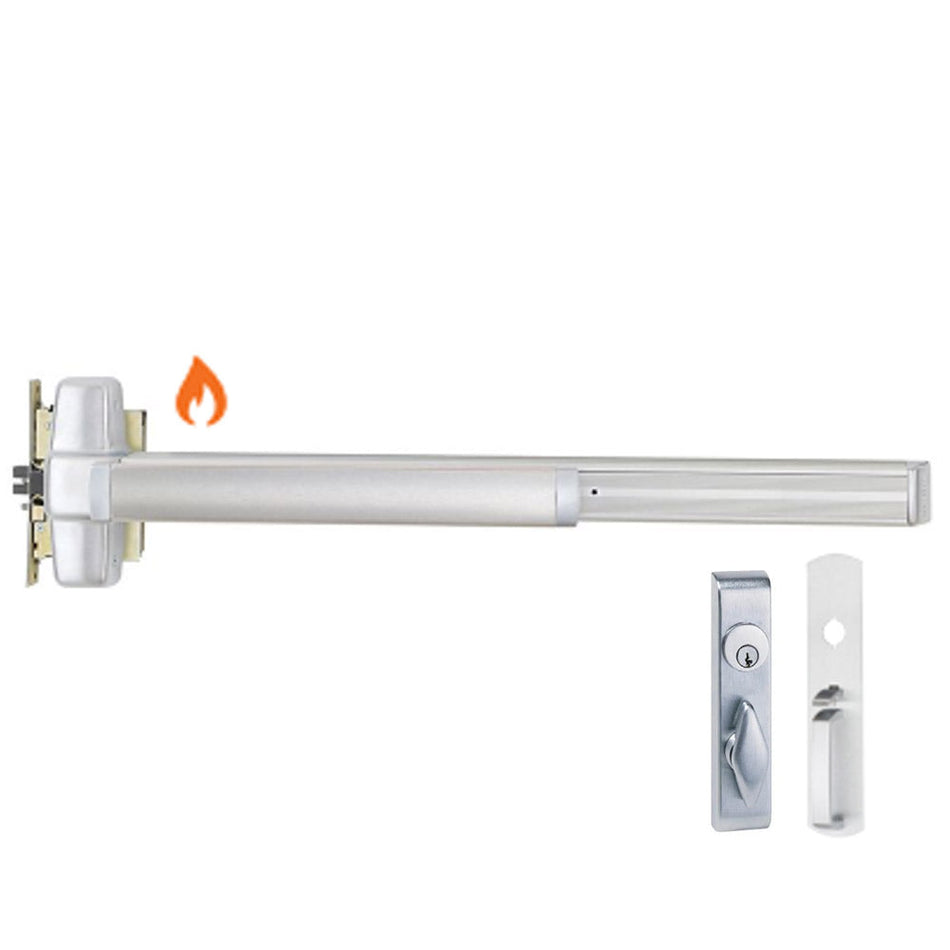 Von Duprin 9875TP-BE-F/9975TP-BE-F - Thumbpiece, Blank Escutcheon Mortise Lock Device - Fire Rated