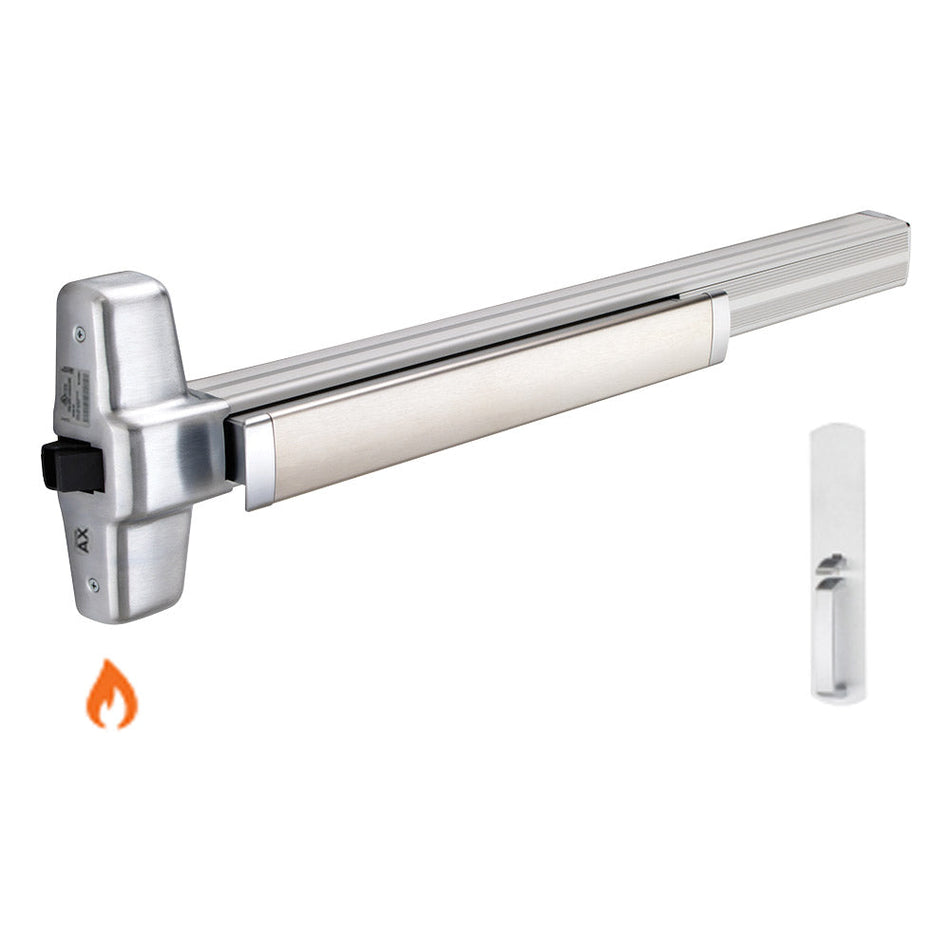 Von Duprin 98TP-F/99TP-F - Thumbpiece, Blank Escutcheon Rim Exit Device - Fire Rated