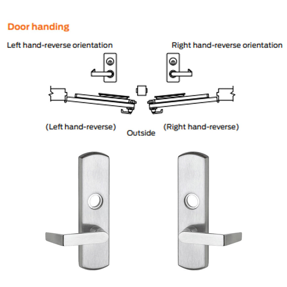 Von Duprin 996L-KC-M - Lever, Key Capture Trim for Mortise Lock 98/99 Series Exit Devices