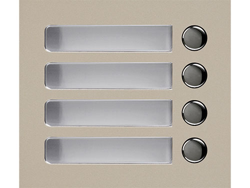 Aiphone - GF-4P 4-CALL BUTTON PANEL