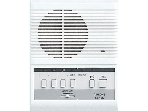Aiphone - LEF-3L 3-CALL MST W/SEL DR REL