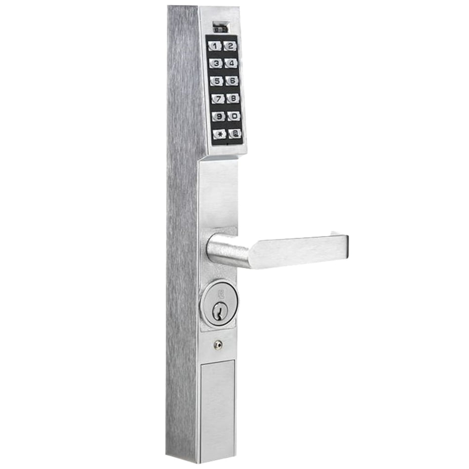 DL1200ET/26D Alarm Lock Rim Exit Trim with Keypad