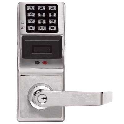 Alarm Lock PDL4100 Prox Locks with Privacy/Lock Down Pushbutton on Inner Door