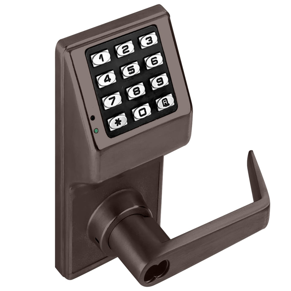 DL2700IC US10B Alarm Lock Cylindrical Lock with Keypad Trim