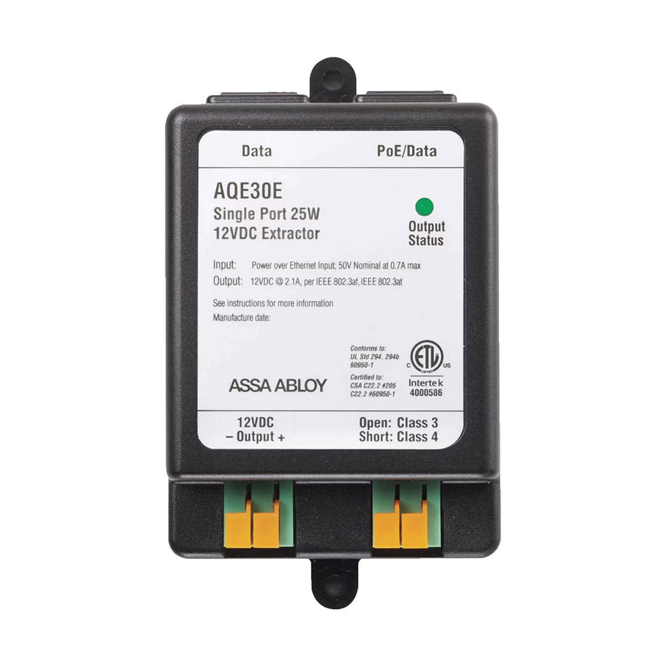 Securitron AQE Single-Port PoE Injector - Extractor