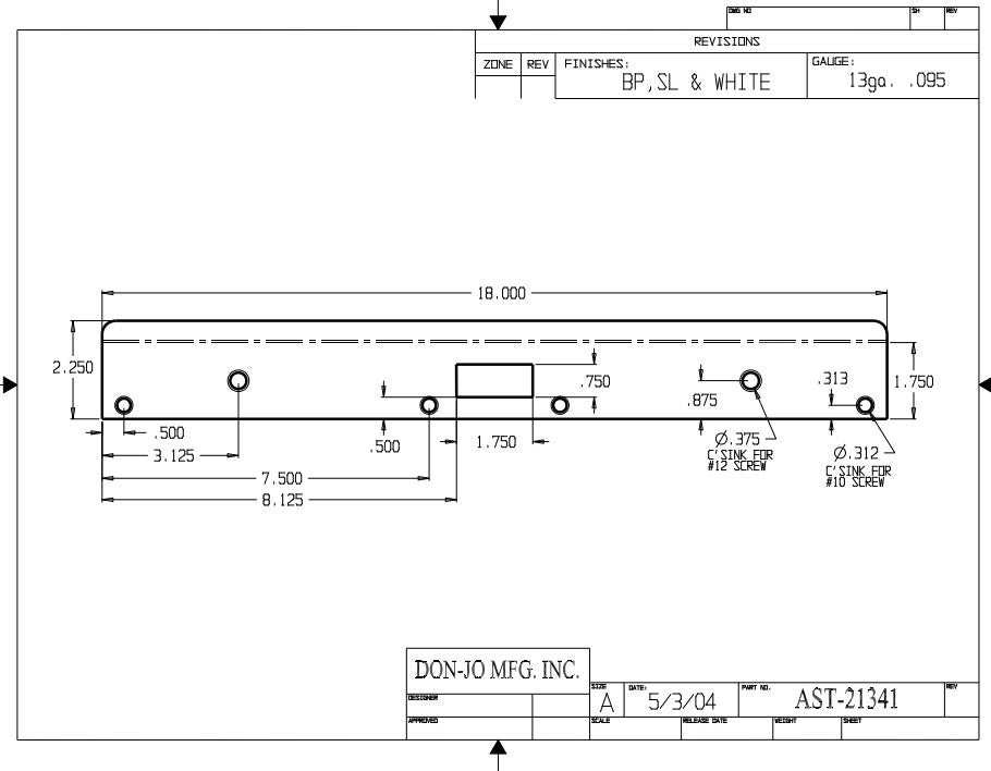 Don-Jo AR AST 21341 Security Strike