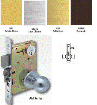 Arrow AM12 Storeroom Motrise Knob Lock - Barzellock.com
