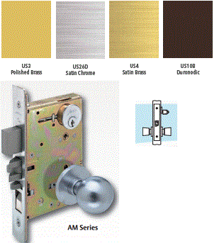 Arrow AM24 Storeroom Motrise Knob Lock - Barzellock.com