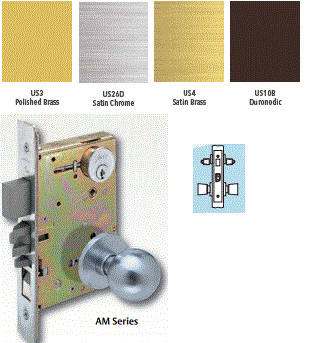 Arrow AM31 Storeroom Motrise Knob Lock - Barzellock.com