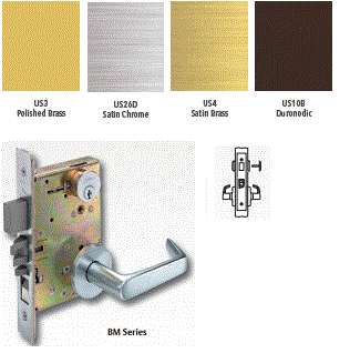 Arrow BM02 Privacy Mortise Lever Lock - Barzellock.com