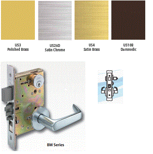 Arrow BM15 Hotel Mortise Lever Lock - Barzellock.com