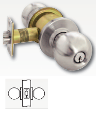 Arrow RK01 Passage Grade 2 Knob Lock - Barzellock.com