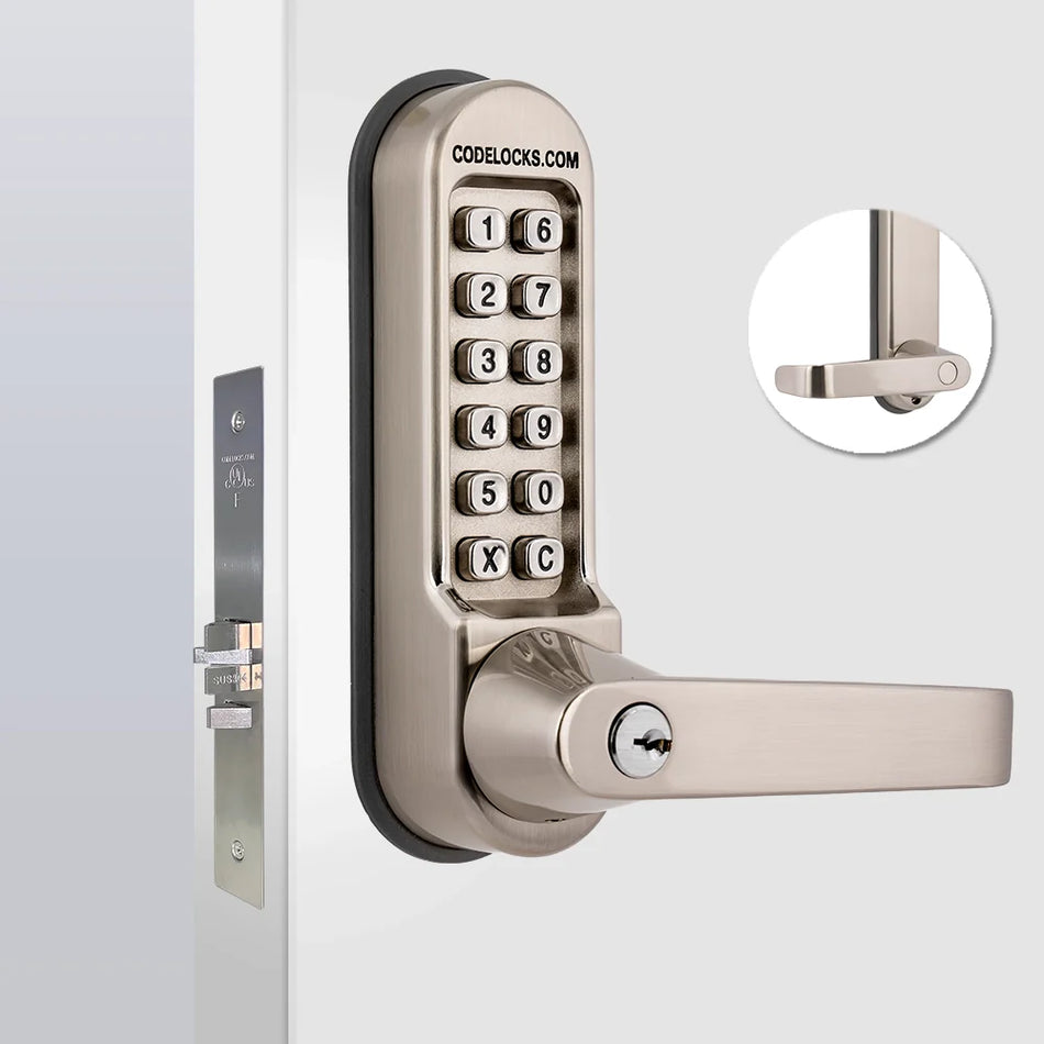 Codelocks CL550 / CL555 Mechanical Pushbutton Mortise Lock