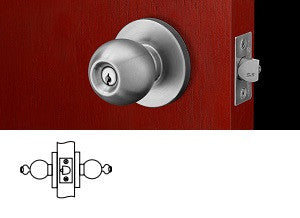 Corbin Russwin CK4482 Store Door Knob Lock - Barzellock.com