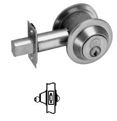Corbin Russwin DL3013 Single Cylinder Deadlock - Barzellock.com