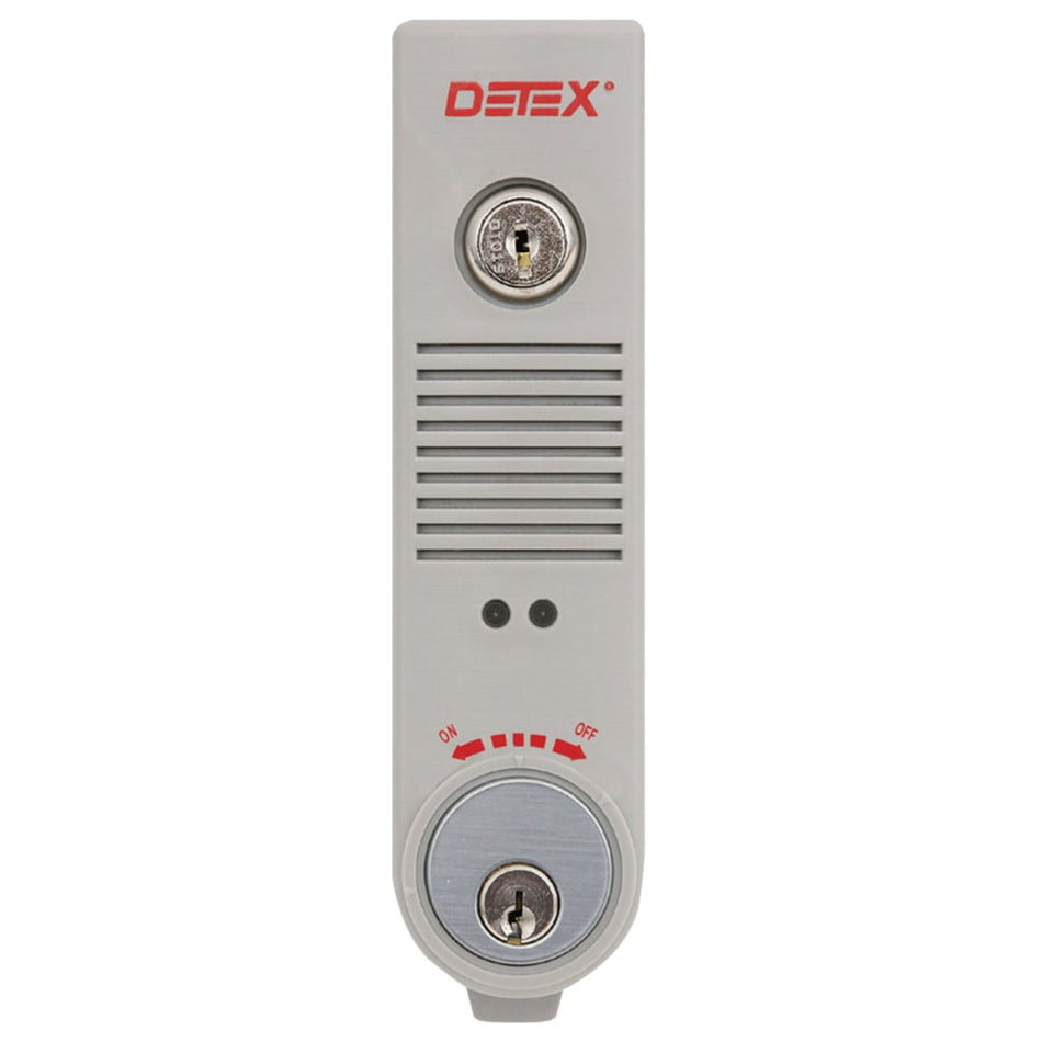 DTXEAX-300W GRAY W-CYL Detex Exit Device