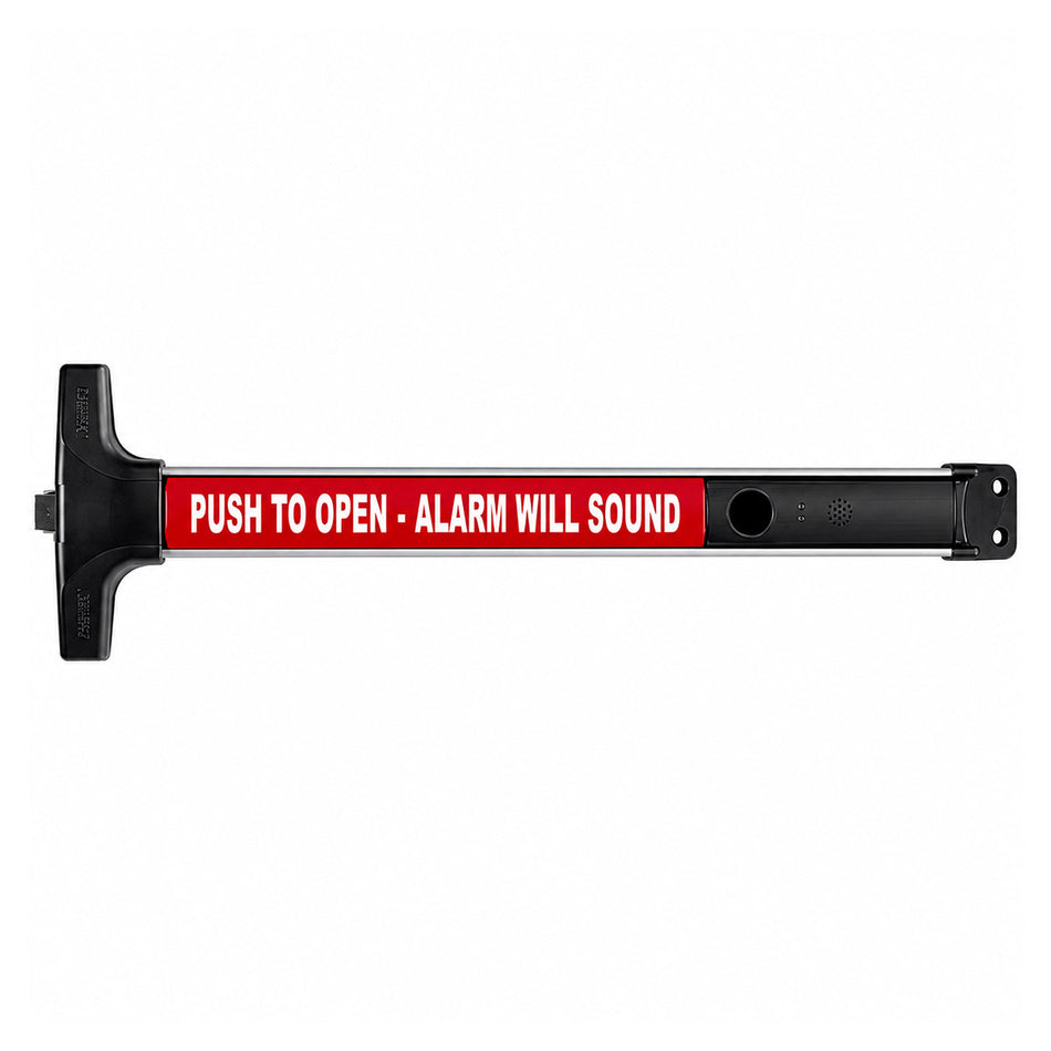 Detex V40 EB Cylinder Dogging Alarmed Rim Exit Device
