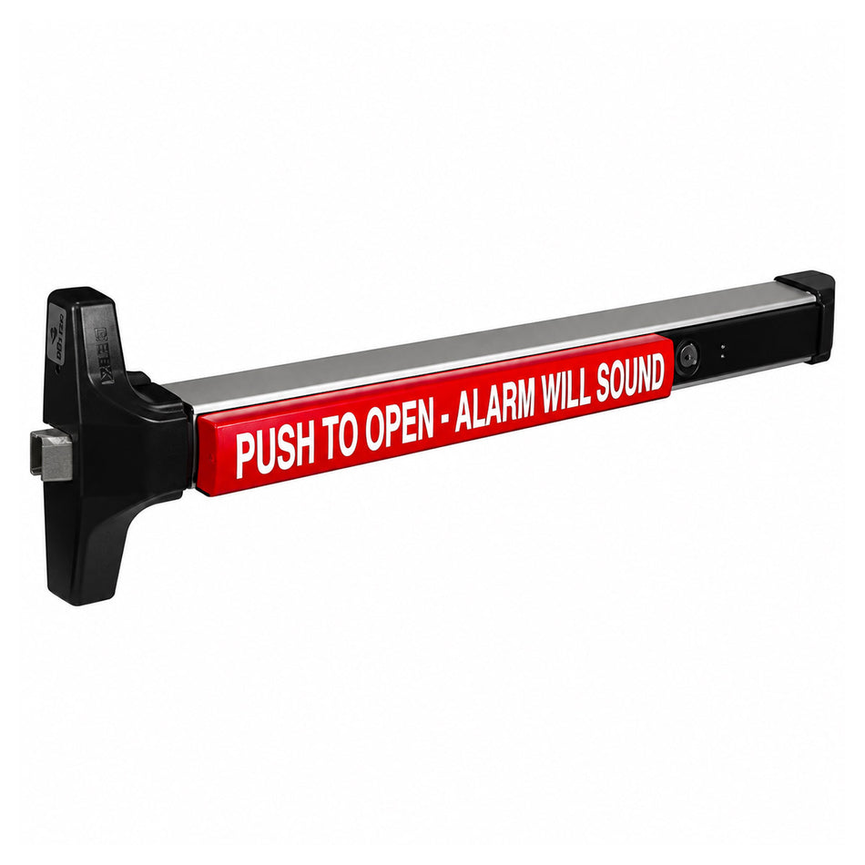 Detex V40 EB Cylinder Dogging Alarmed Rim Exit Device