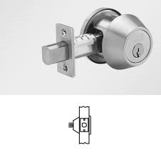 Dorma D861 Cylinder x Blank Plate Deadbolt - Barzellock.com