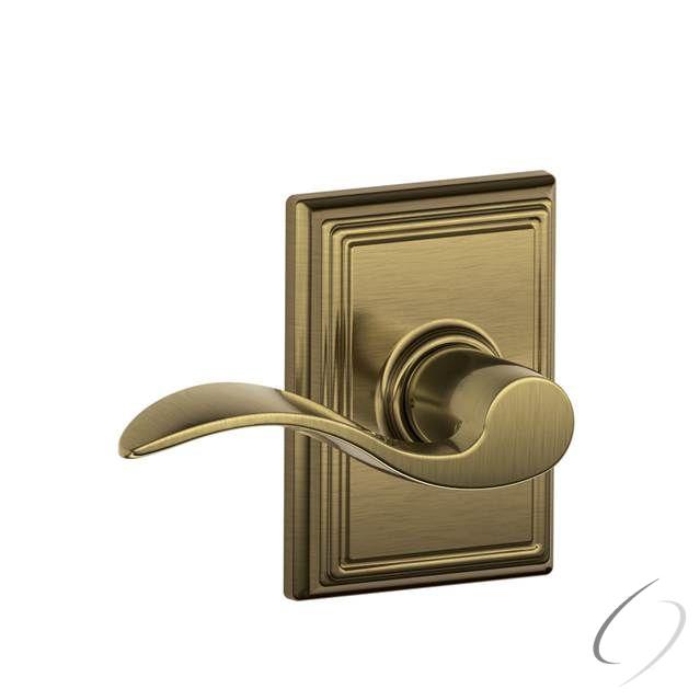 Schlage Accent Lever with Addison Trim