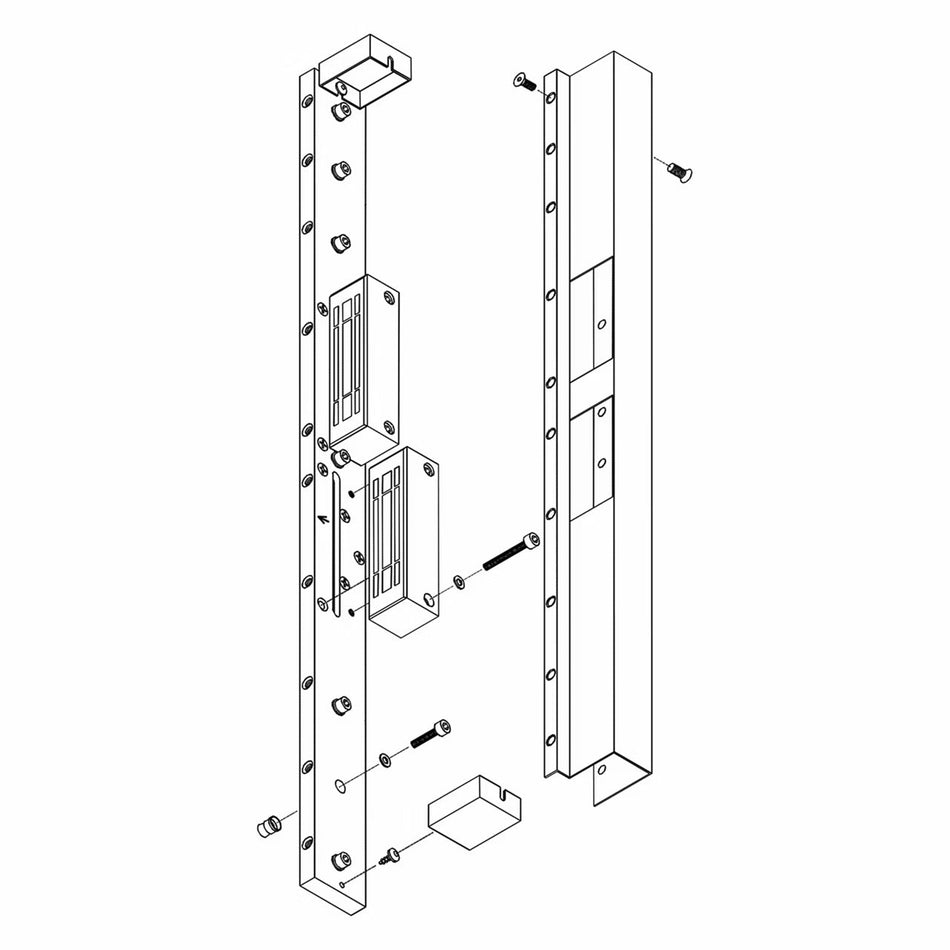 Securitron FLH Full Length Housings