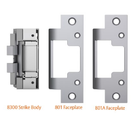 Hes 8300C Fire Rated Concealed for Cylindrical Locks Electric Strike 630 - Barzellock.com