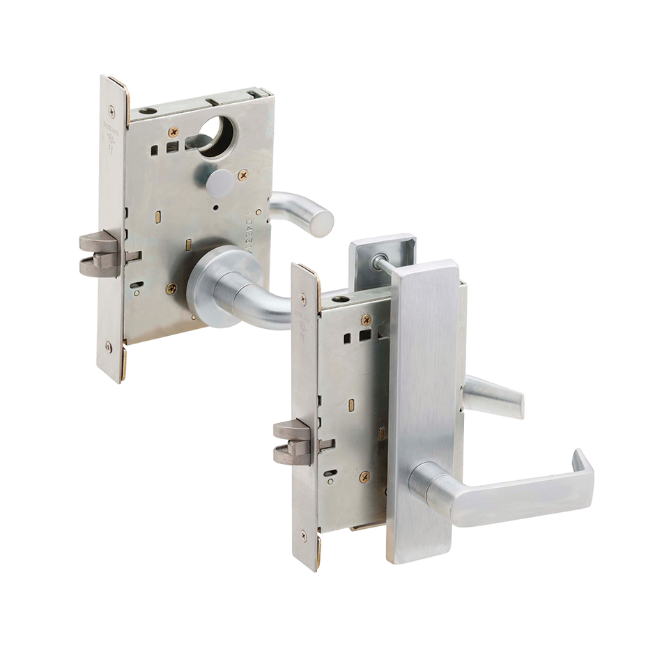 Schlage L0172 - Full Dummy Trim - Grade 1 Mortise Non-Keyed Lever Lock