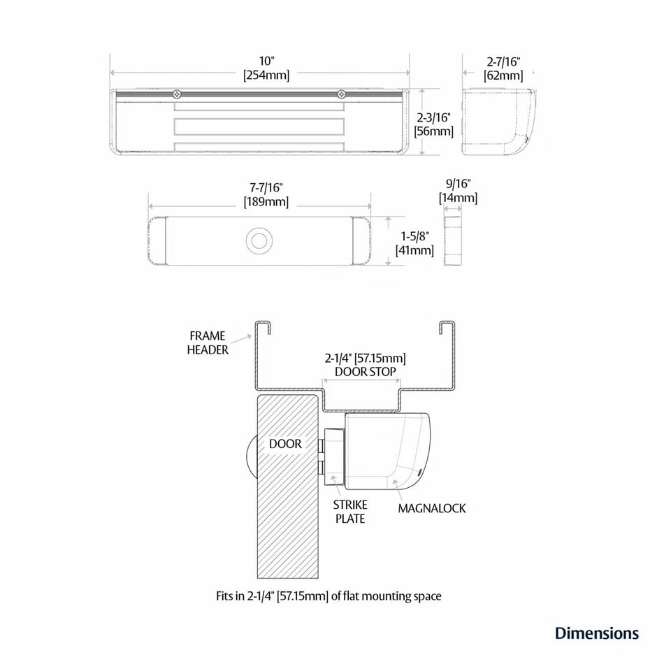 Securitron M380E Magnalock
