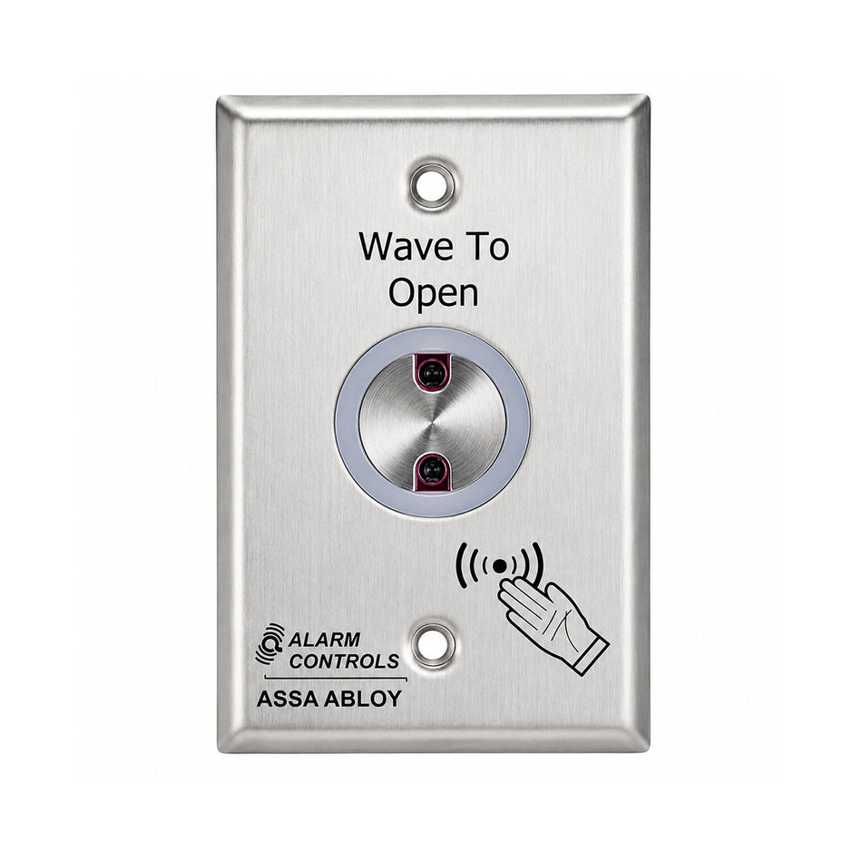 Alarm Controls NTS Touchless Request to Exit Station with Wave-to-Open Sensor
