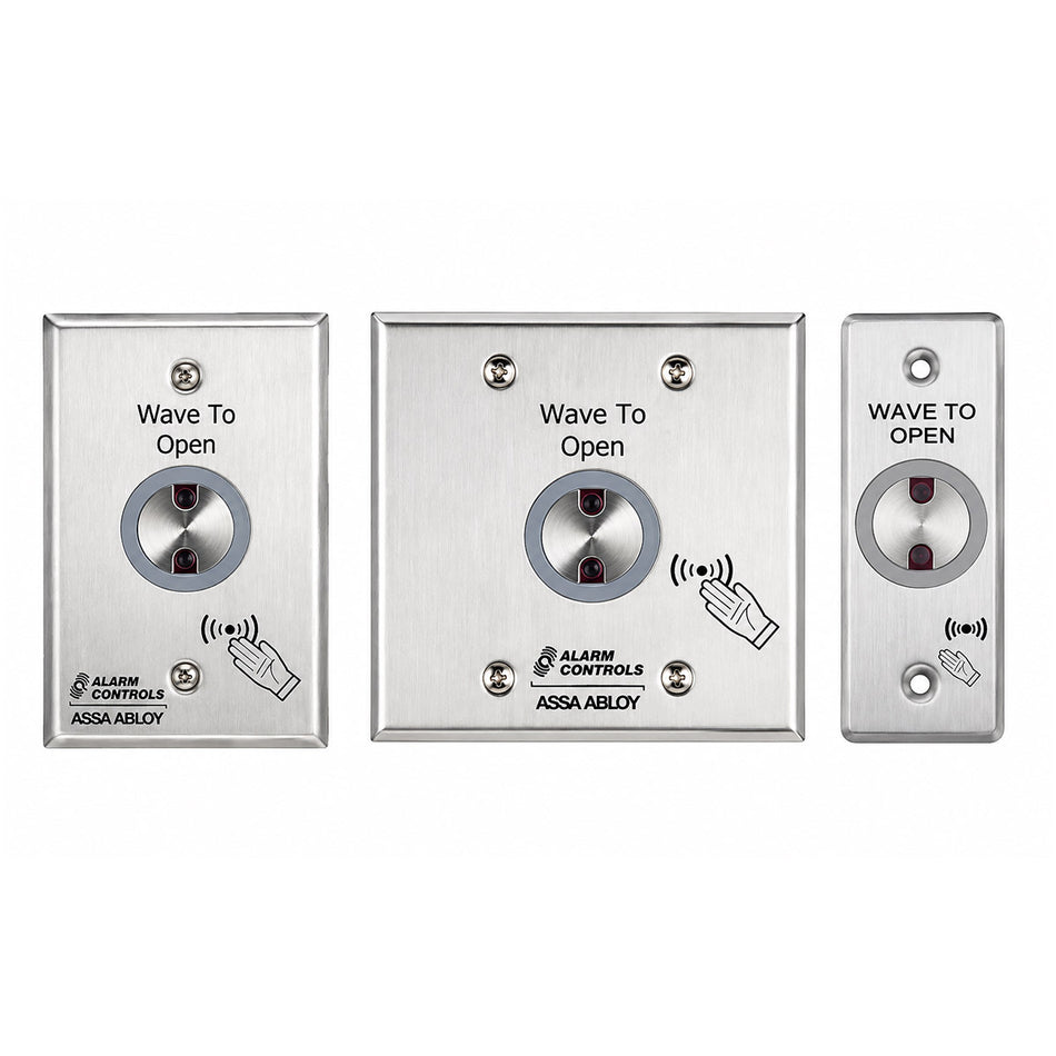 Alarm Controls NTS Touchless Request to Exit Station with Wave-to-Open Sensor