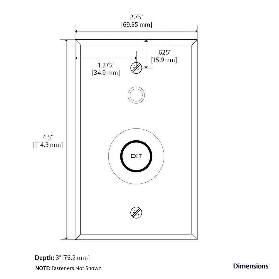 Securitron PB Push Buttons