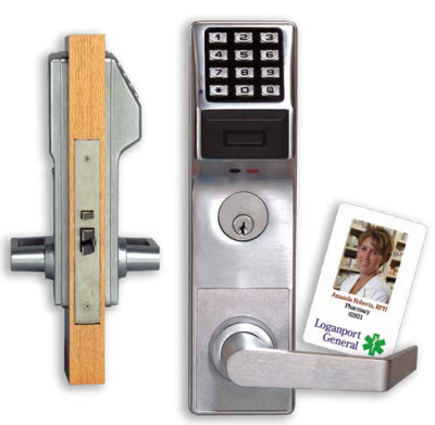 Alarm Lock PDL3500CR/DB Prox & Pushbutton Trilogy Mortise Lock With Audit Trail & Scheduled Events