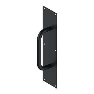 Deltana PPH4016 Pull Plate with Handle 4" x 16" S/S