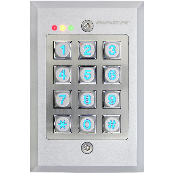 Seco-Larm SK-1123-FDQ Vandal Resistant Flush-Mount Keypad