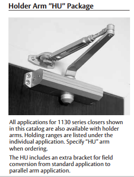 Sargent 1130/1131 Reversable Non Handed Door Closer - Barzellock.com