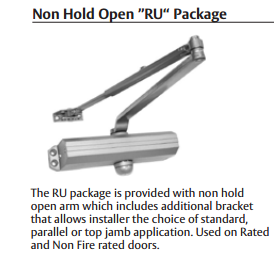 Sargent 1130/1131 Reversable Non Handed Door Closer - Barzellock.com