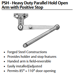 Sargent 281 Powerglide Cast Iron Door Closer - Barzellock.com