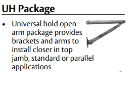Sargent 281 Powerglide Cast Iron Door Closer - Barzellock.com
