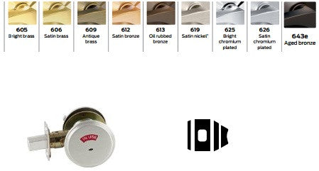 Schlage B571 Door Bolt Occupancy Indicator - Barzellock.com