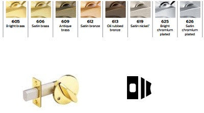 Schlage B680 Door Bolt - Barzellock.com