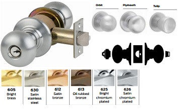 Schlage D53PD Entrance Knob Lock D Series - Barzellock.com