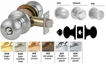 Schlage D70PD Classroom Knob Lock D Series - Barzellock.com