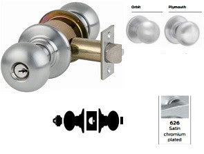 Schlage D73PD Corridor Knob Lock D Series - Barzellock.com