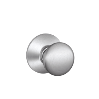 Schlage F10 Plymouth Knob Passage, Privacy, Entrance, Dummy - Barzellock.com