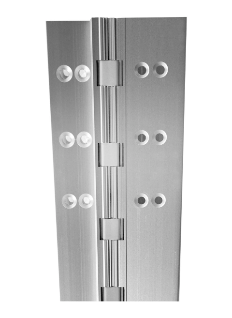 ABH A135HD Aluminum Continuous Gear Hinges Full Mortise