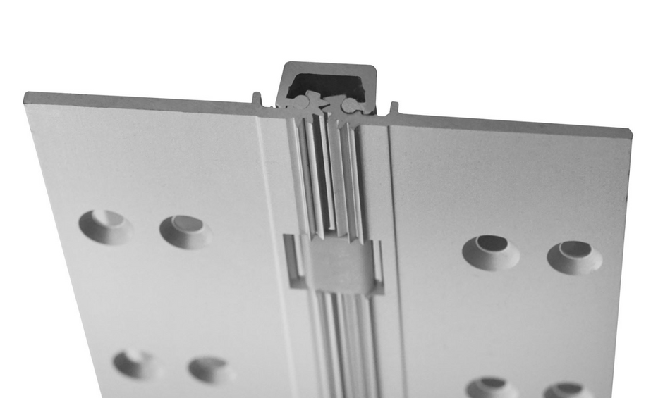 ABH A270LL Aluminum Continuous Gear Hinges Full Mortise